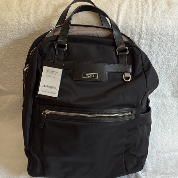 Tumi | Bags | Tumi Black Ascot Convertible Backpack New Wtags | Poshmark